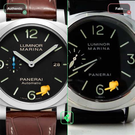 panerai fake vs original|panerai copy.